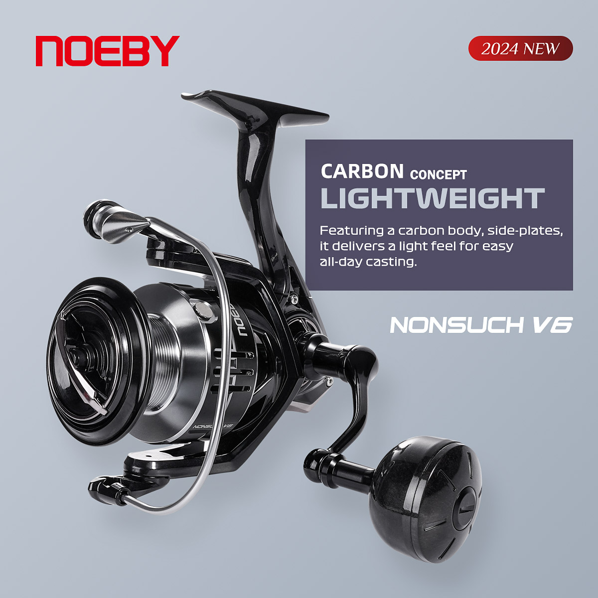 Surf Reel - Noeby Carbon Spinning Angelrolle 2500 3000