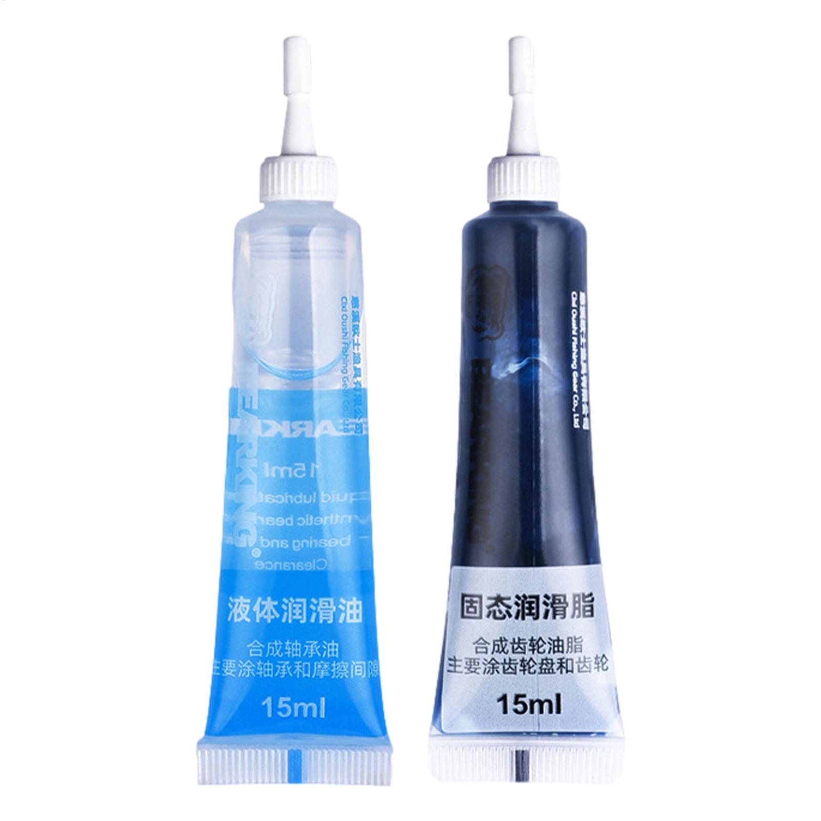 Reel Grease - Rollenfett und Öl, 15 ml, Rollenpflege,