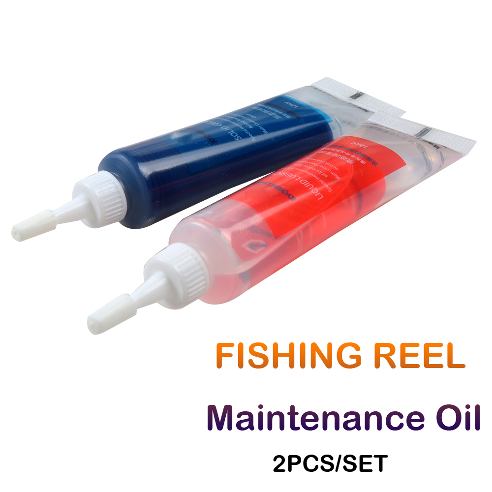 Reel Grease - 2Pcs Angeln Reel Wartung Schmieröl Wasser