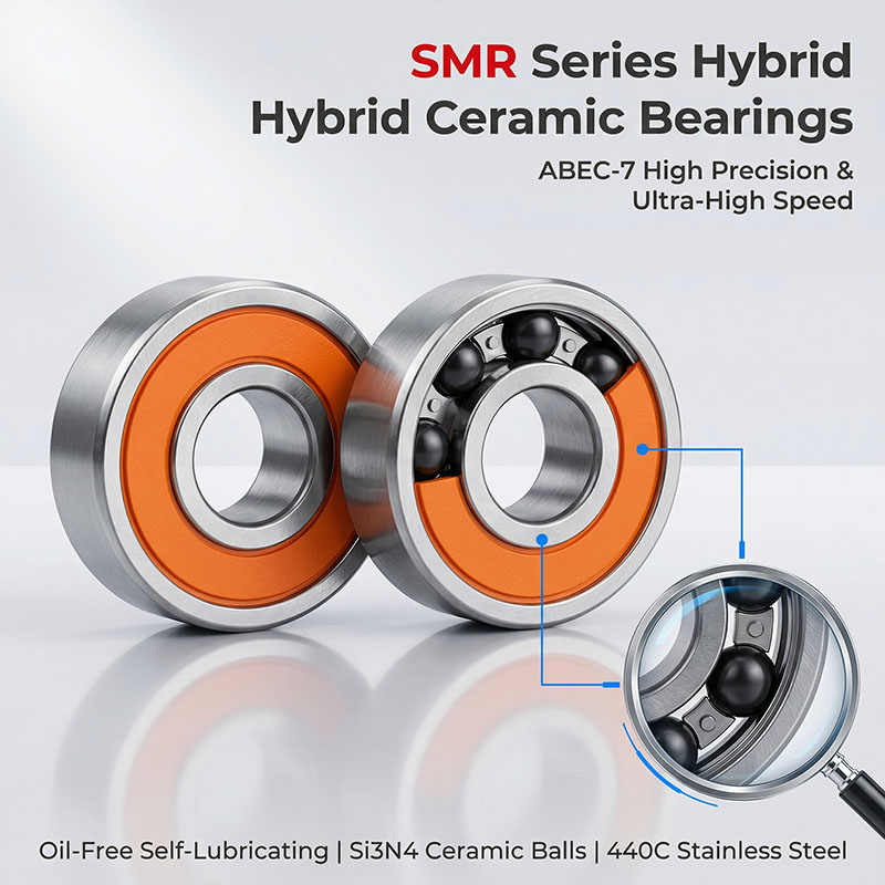 Fly Reel - 3 Stück Angelrollenlager 3x8x3 SMR83 2RS