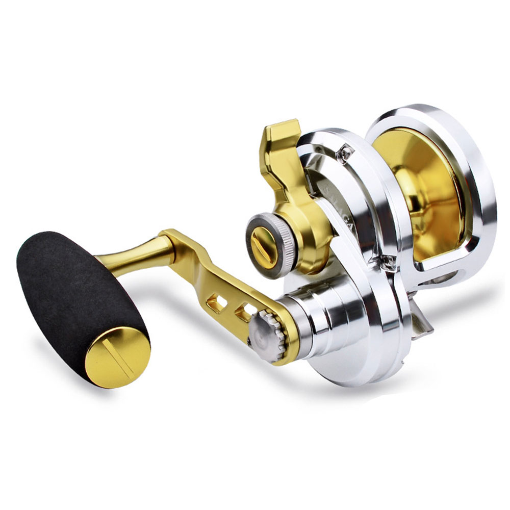 Trolling Reel - Max Drag 40kg 88lb Konventionelle Rolle