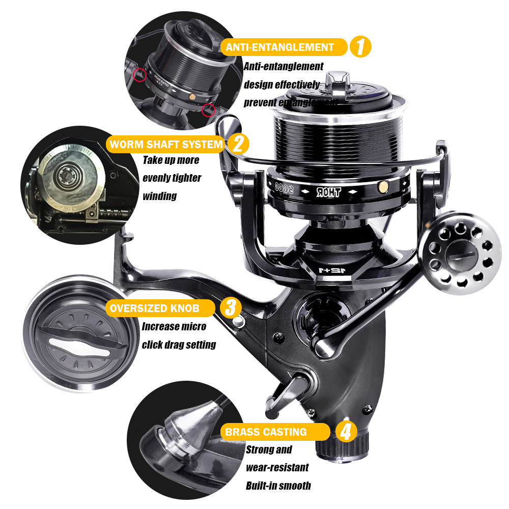 Neue Karpfen Angelrolle Spinnr – Reel Drag Knob Bewertung und Preis