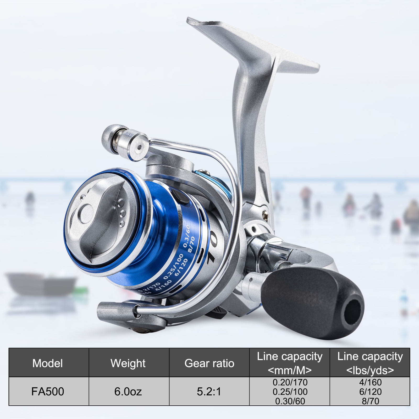 Goture Neue Eisangelrollen Win – Ice Fishing Reel Bewertung und Preis