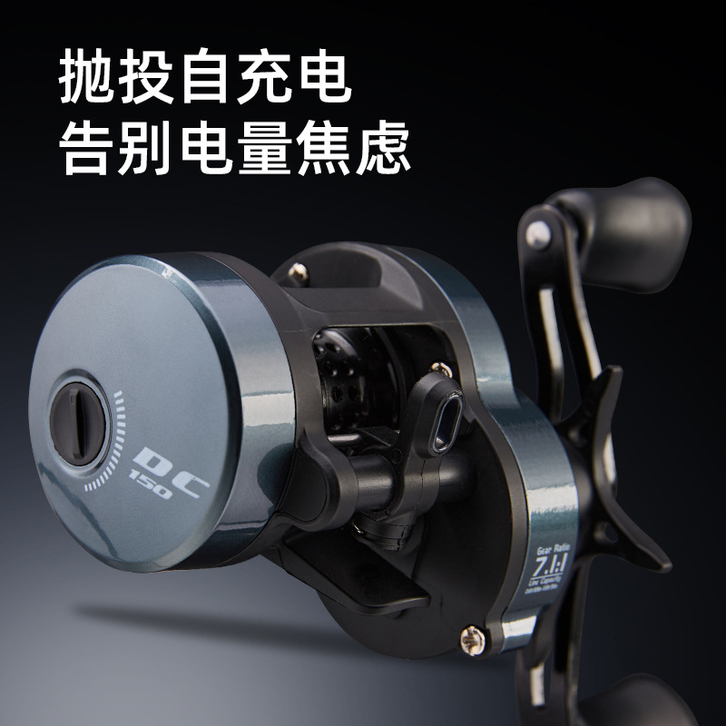 DC-Baitcasting-Rolle mit 7,1:1 – Ice Fishing Reel Bewertung und Preis