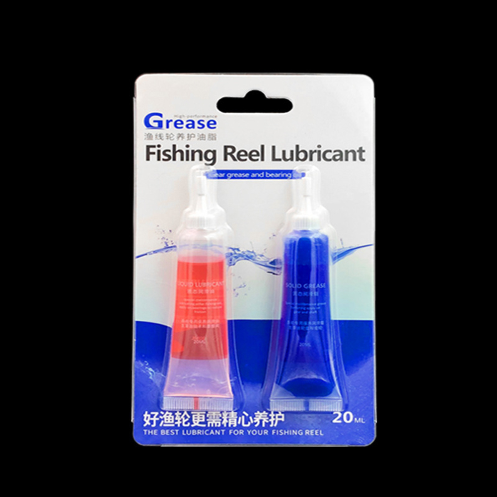 1/2 stücke Angeln Reel Schutz  – Reel Grease Bewertung und Preis