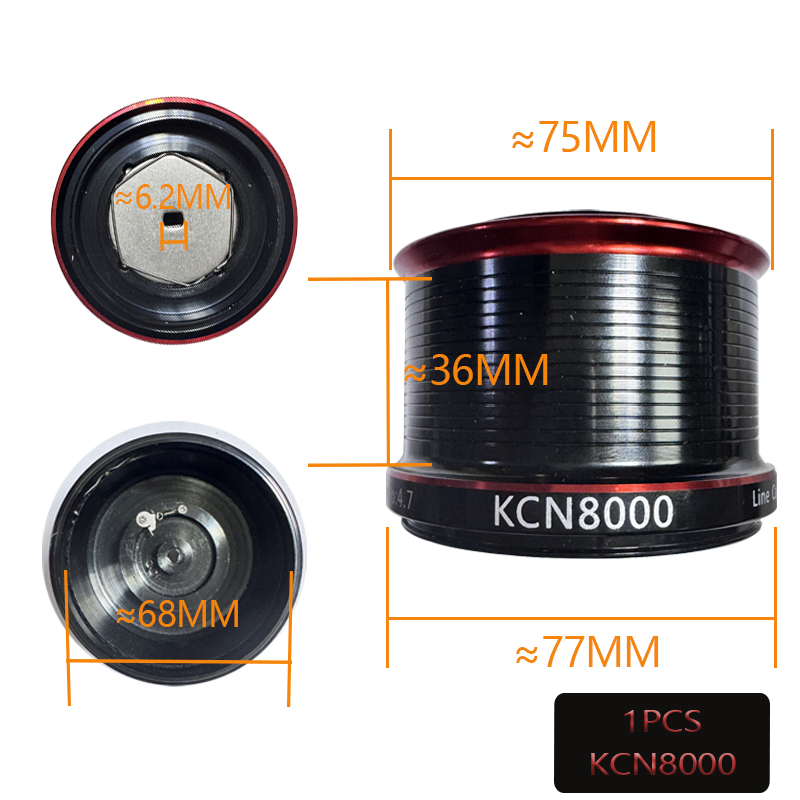 KCN6000 KCN8000 KCN10000 Ersat – Reel Spare Spool Bewertung und Preis
