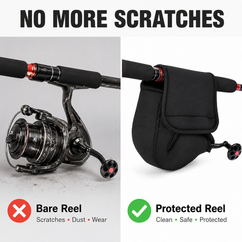 Angelrollen-Abdeckung, Schutzt – Spincast Reel Bewertung und Preis