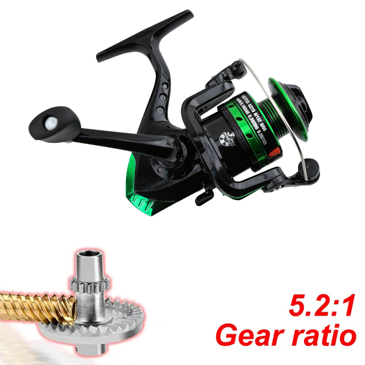 Metall-Spinnrolle mit 5,2:1 Üb – Surf Reel Bewertung und Preis