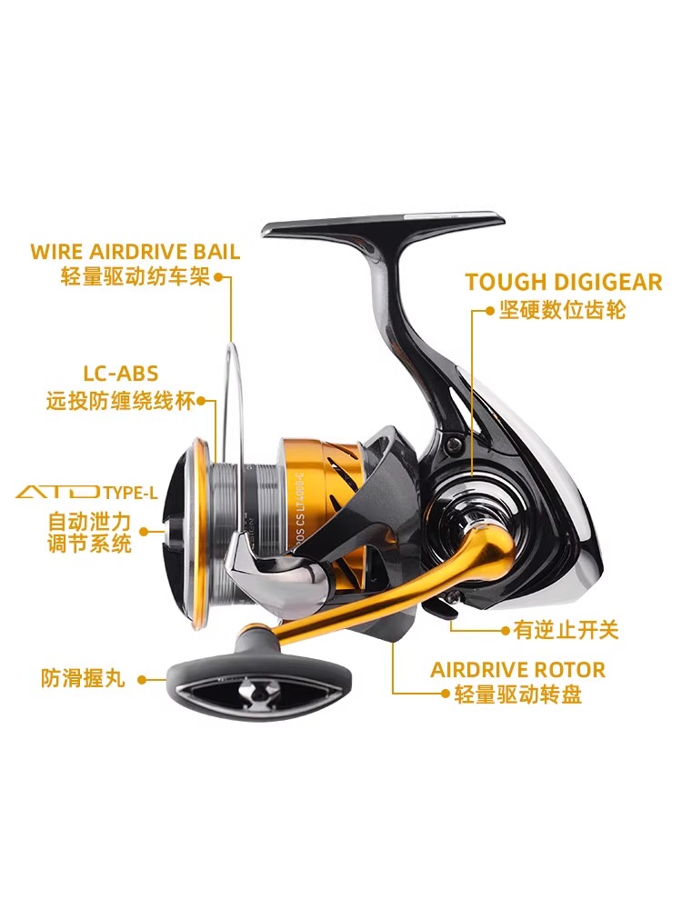 24 daiwa revros cs lt drehende – Ice Fishing Reel Bewertung und Preis