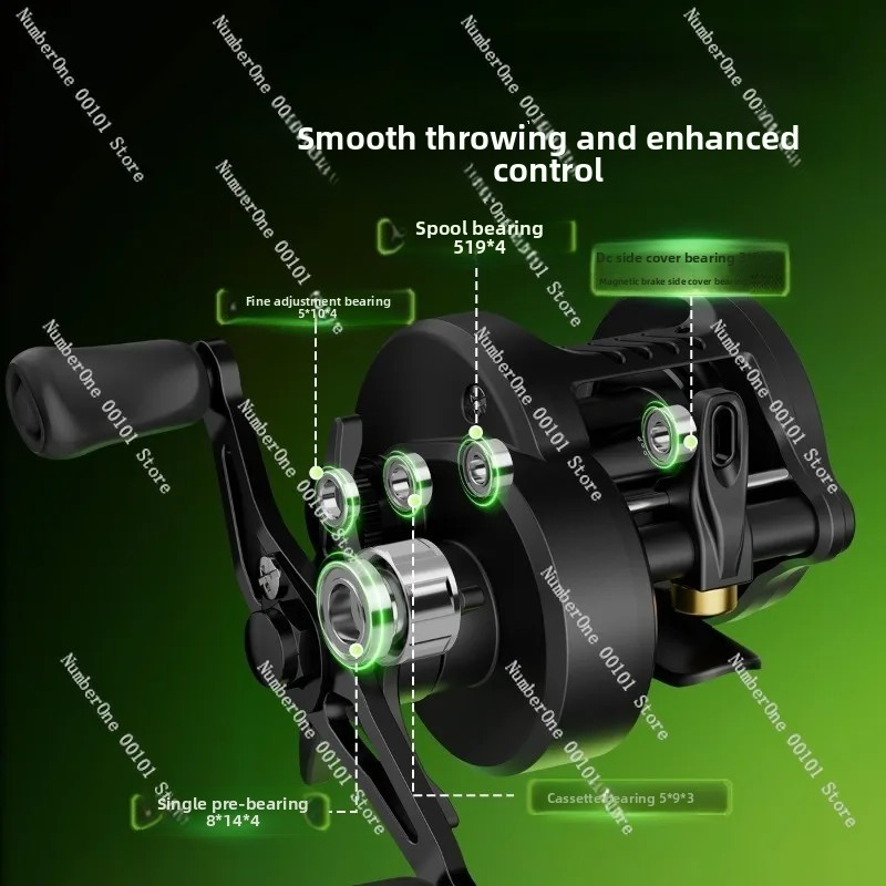 Elektronische Magnetbremse Ang – Baitcasting Reel Bewertung und Preis