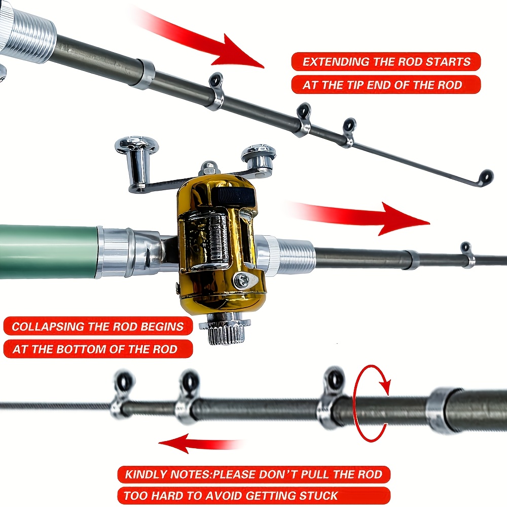 Taschen-Eis-Angelrute- und Rol – Ice Fishing Reel Bewertung und Preis