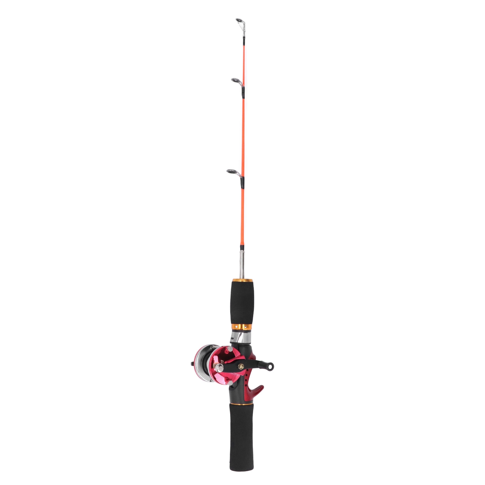 Winter-Eisfischrute mit Angelr – Ice Fishing Reel Bewertung und Preis