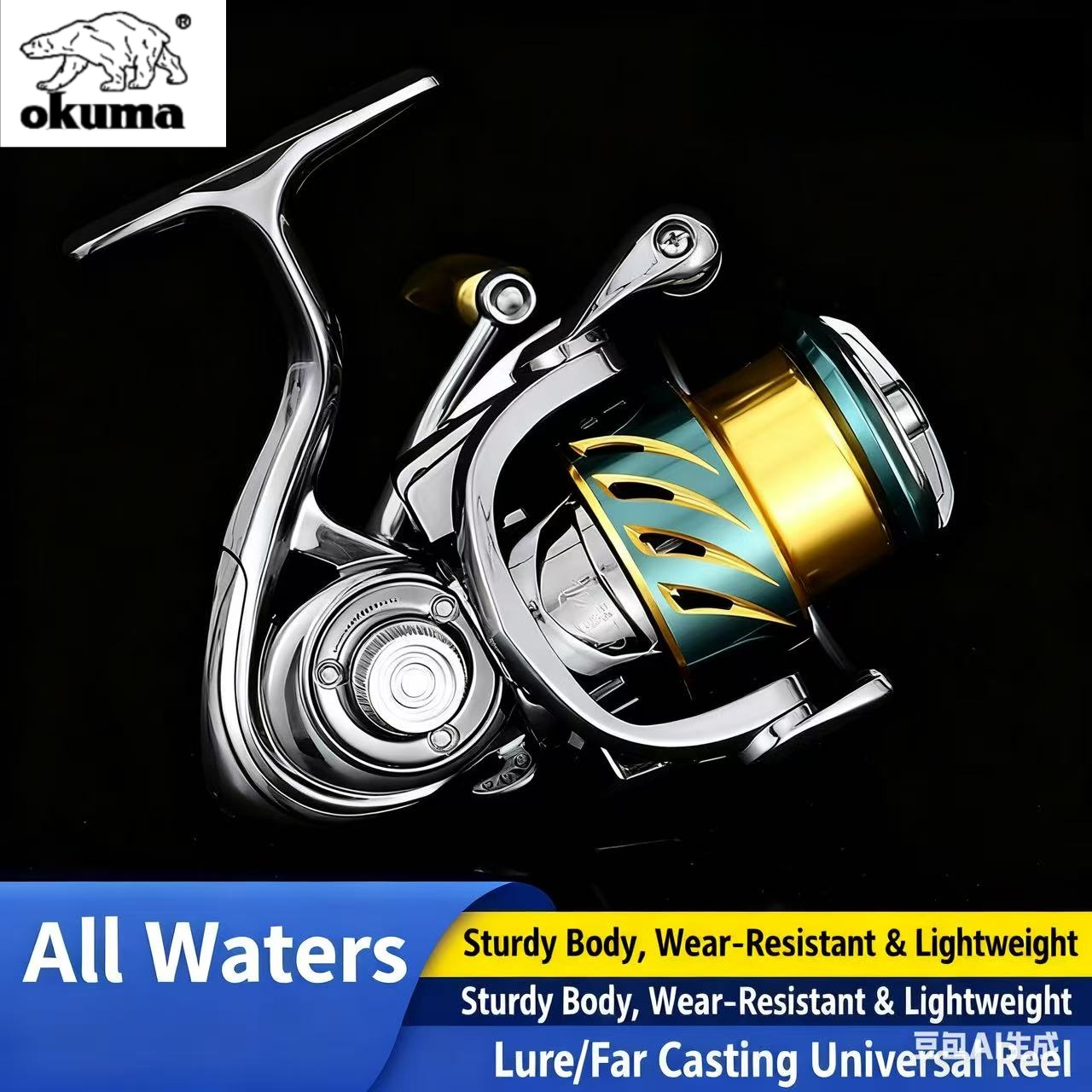 Okuma Angelrolle, Spinnrolle,  – Reel Drag Knob Bewertung und Preis