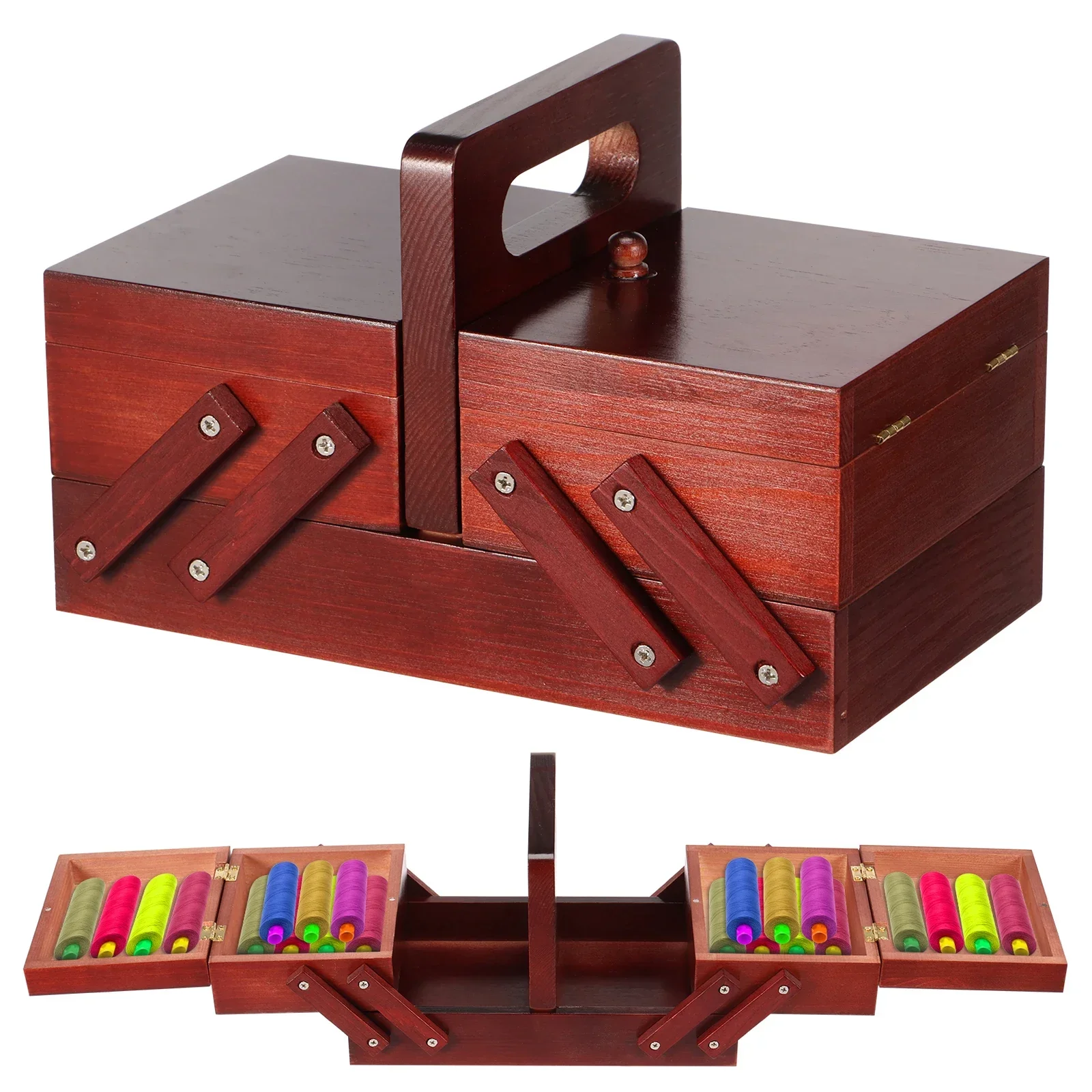 Erweiterbare Nähgarnbox aus Ho – Reel Handle Bewertung und Preis