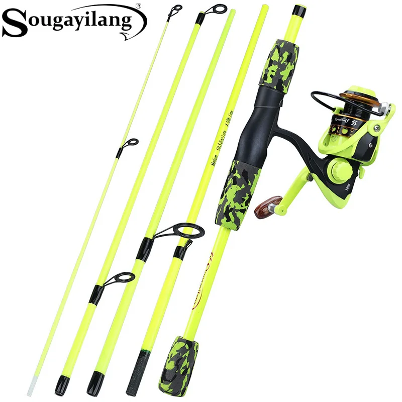 Sougayilang Tragbare 5-teilige – Spincast Reel Bewertung und Preis