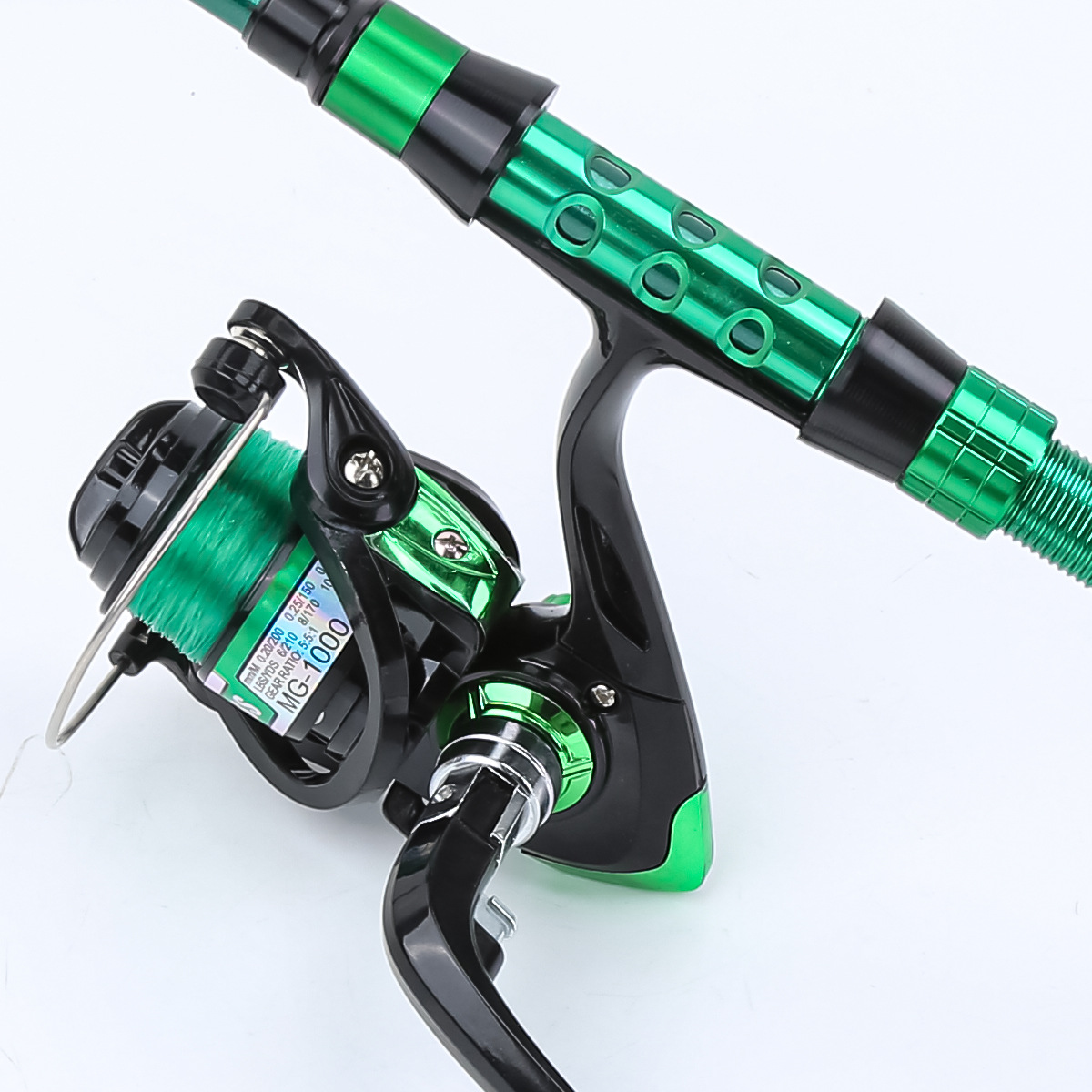 1,8 Meter Grüne Carbon-Telesko – Conventional Reel Bewertung und Preis