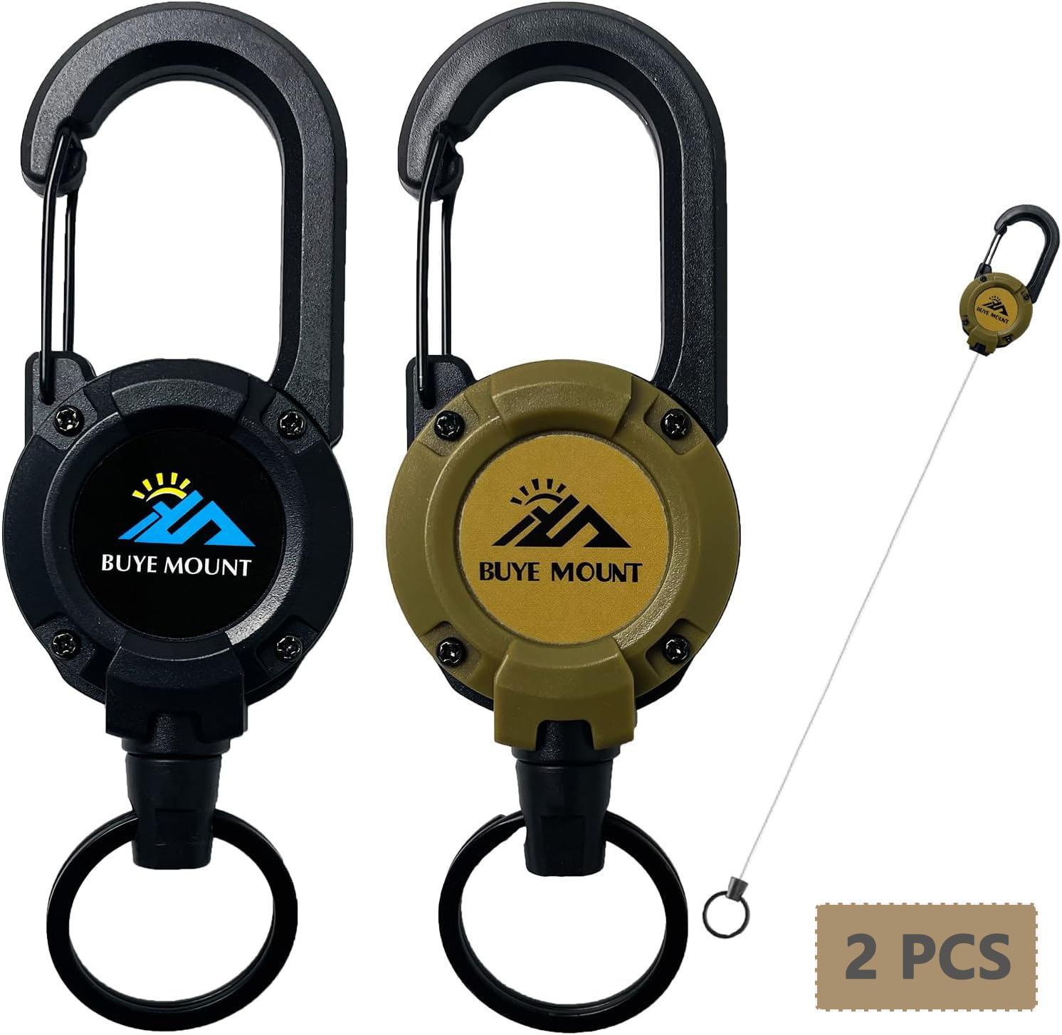 2er-Pack Robuster Einziehbarer – Conventional Reel Bewertung und Preis